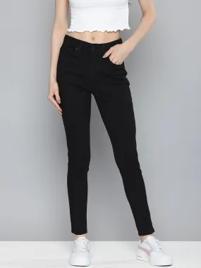 Smart Design Style Match Women's 721 Black Skinny Fit High Rise Jeans