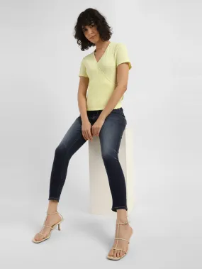 Festival Outfit Professional Wear Women's 721 Blue Skinny Fit High Rise Jeans