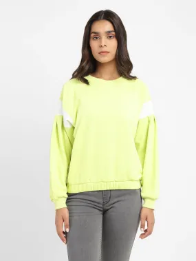 Errand Ready Women's Colorblock Round Neck Sweatshirt