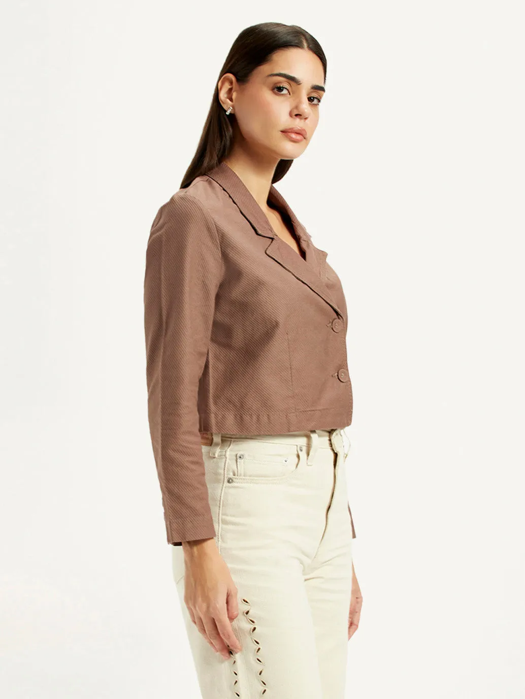 Women's Embroidered Stylised Jacket Flexible Joint Mobility Flexible Layer Fit