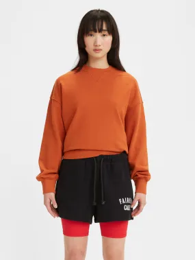 product nautical charm Women's Gold Tab Crewneck Sweatshirt