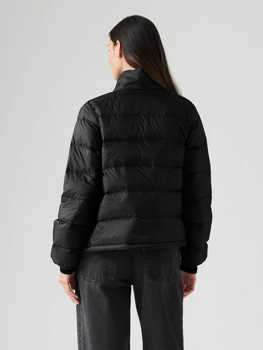 Hidden Storage Compartment Women's Polly Packable Down Jacket