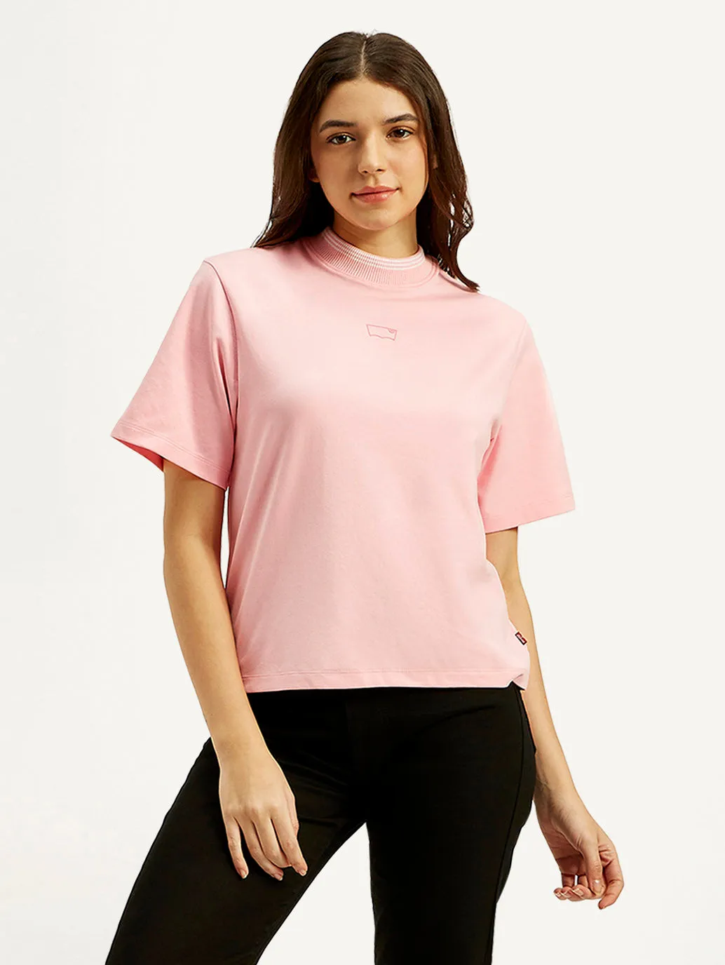Women's Solid Crew Neck T-shirt SkinFriendlyFibers