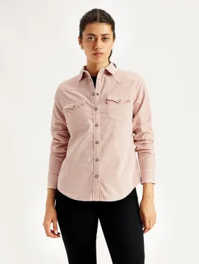 Gift Idea Coastal Vibes Women's Solid Regular Fit Shirt