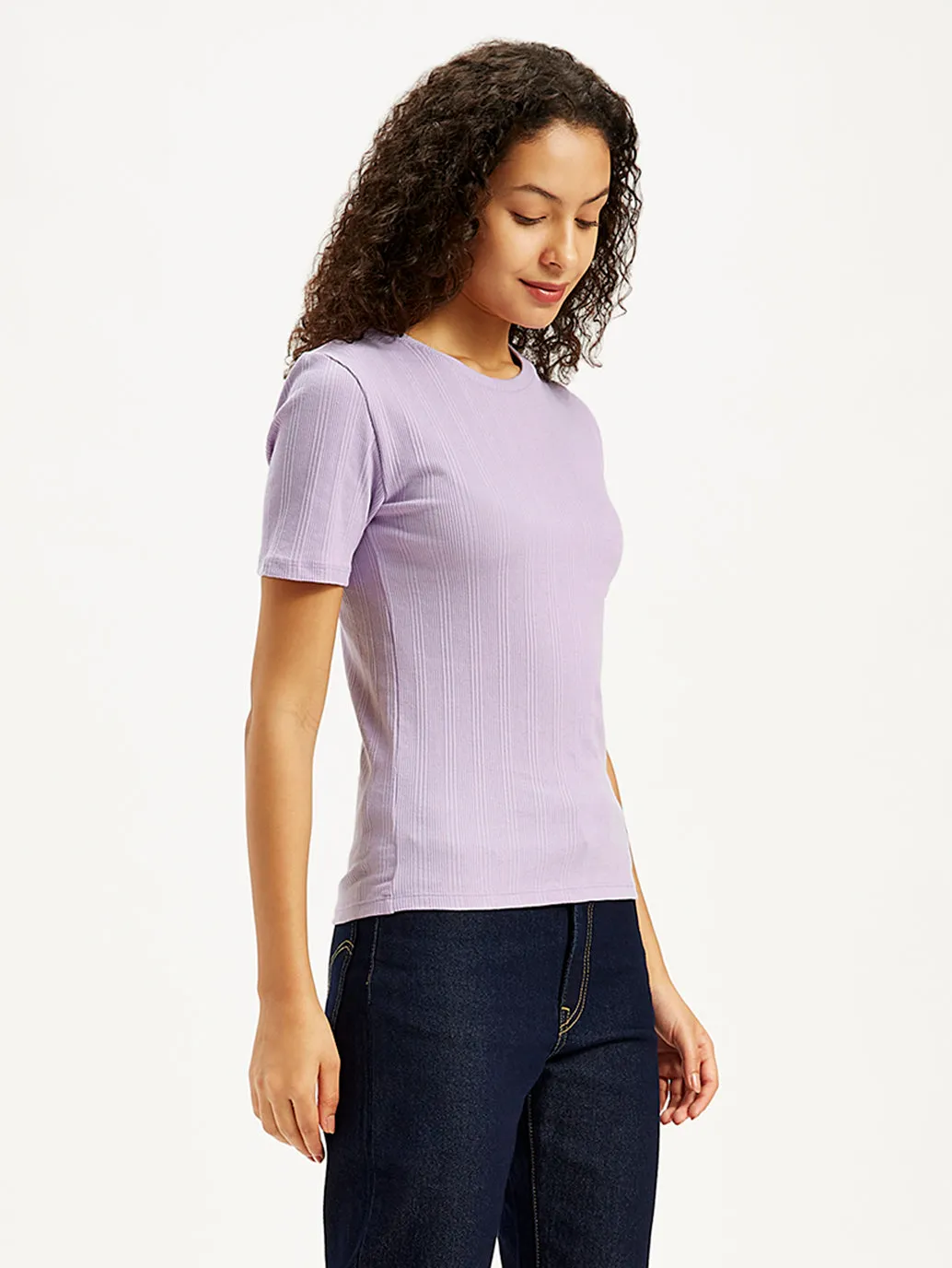 Stylish Comfort Women's Solid Regular Fit T-Shirt