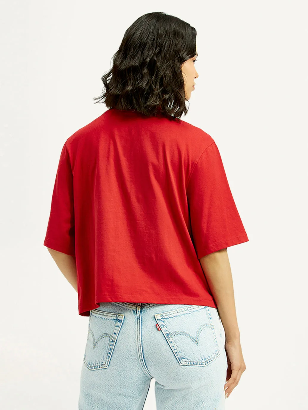 Seamless construction Layered Comfort Women's Typographic Print Relaxed Fit T-shirt