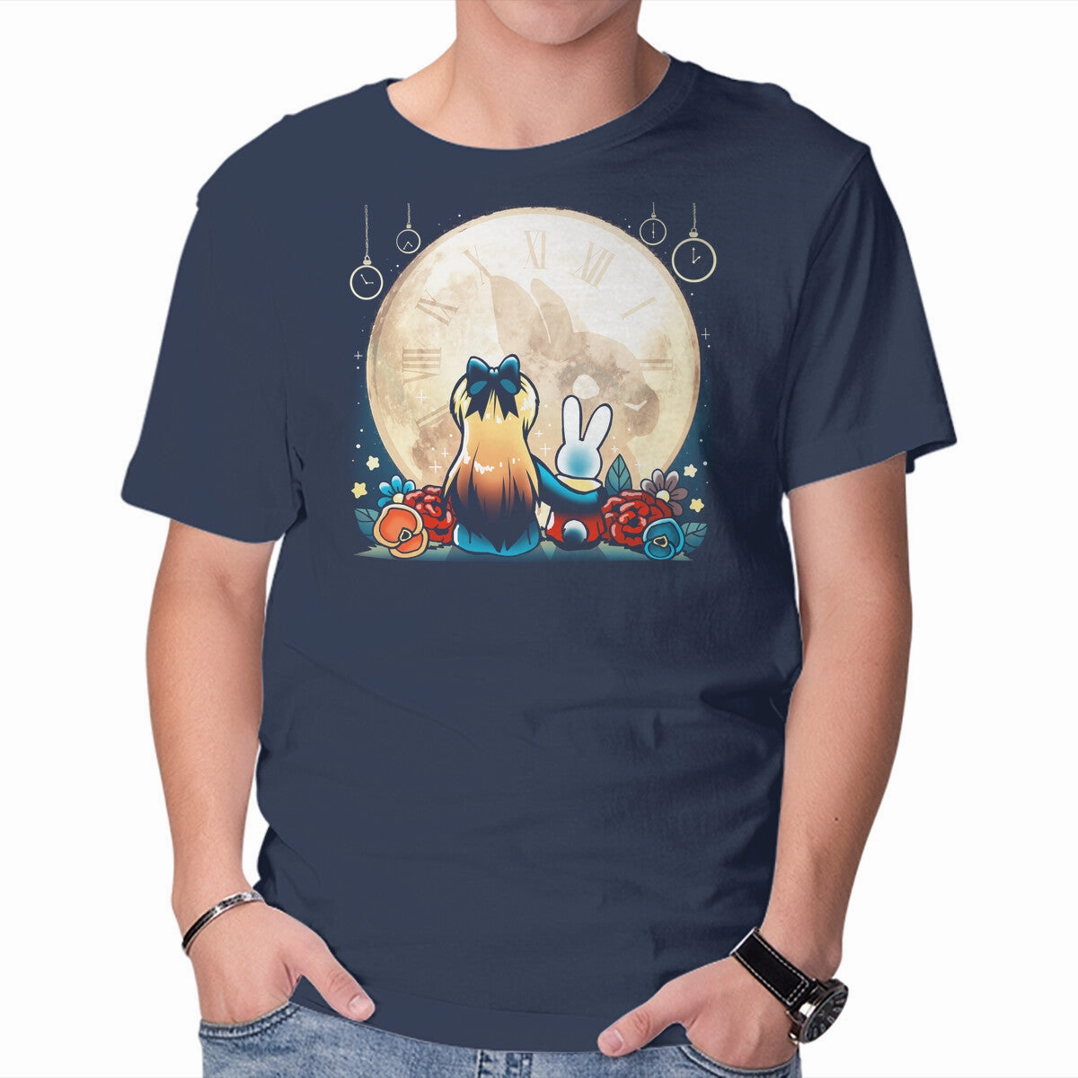 Geometric precision Reinforced Neckline Wonder Moon