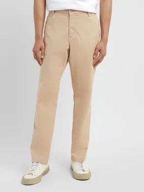 Casual Chic Cold Weather Gear Men's Grey Tapered Chinos