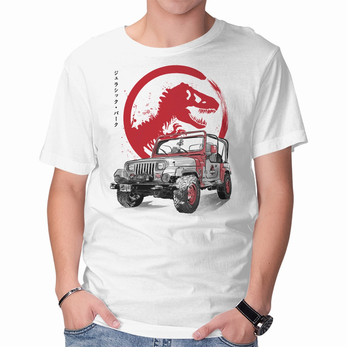 Wrangler YJ Sahara Sumi-E Layered Look Wear cotton material