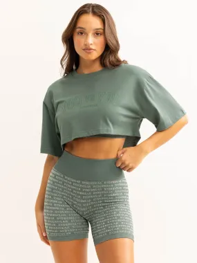 You vs You T-Shirt - Fern Green PreShrunkCotton Soft And Comfortable