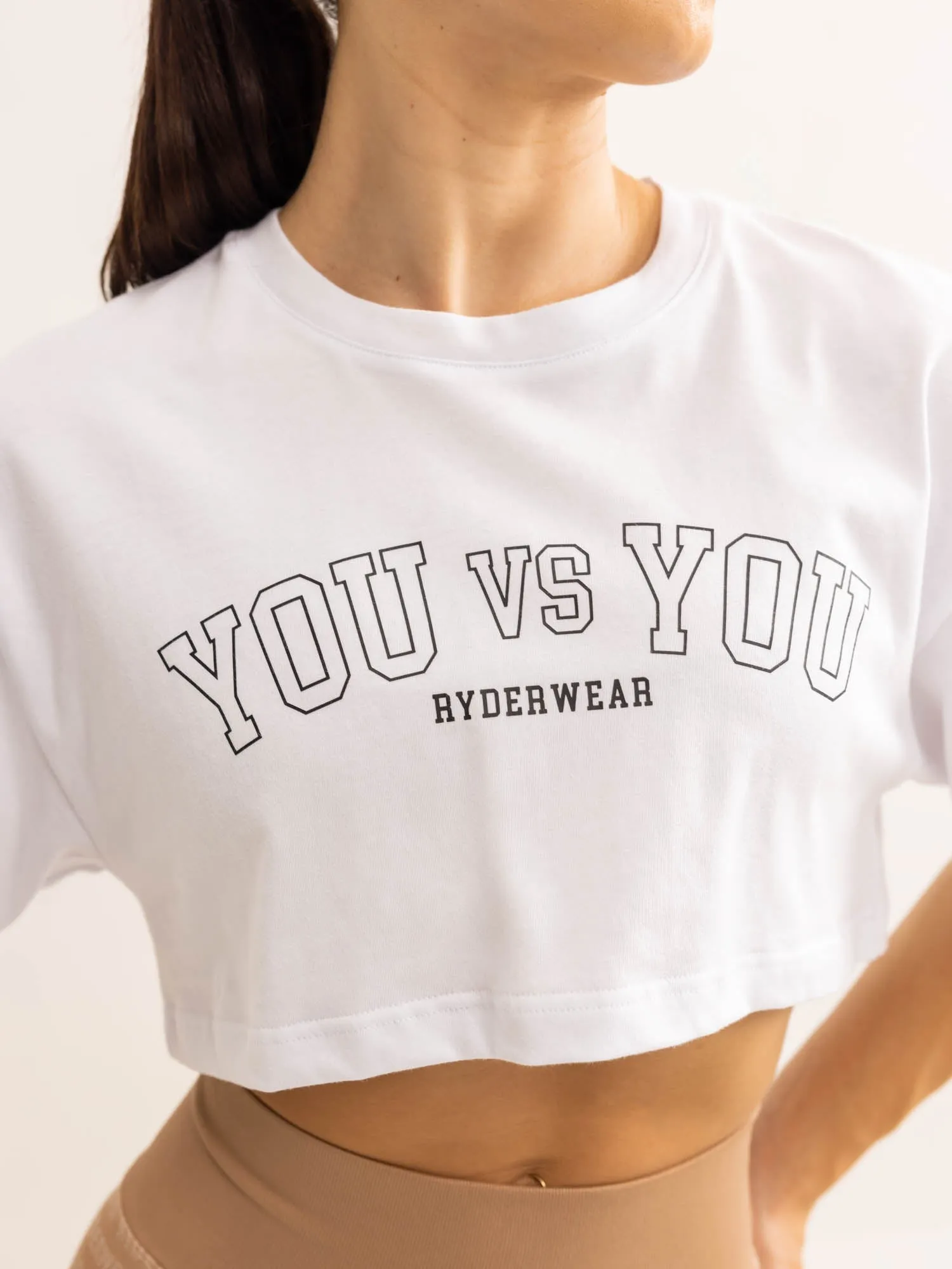 You vs You T-Shirt - White Outdoor Adventure coordinate with other items