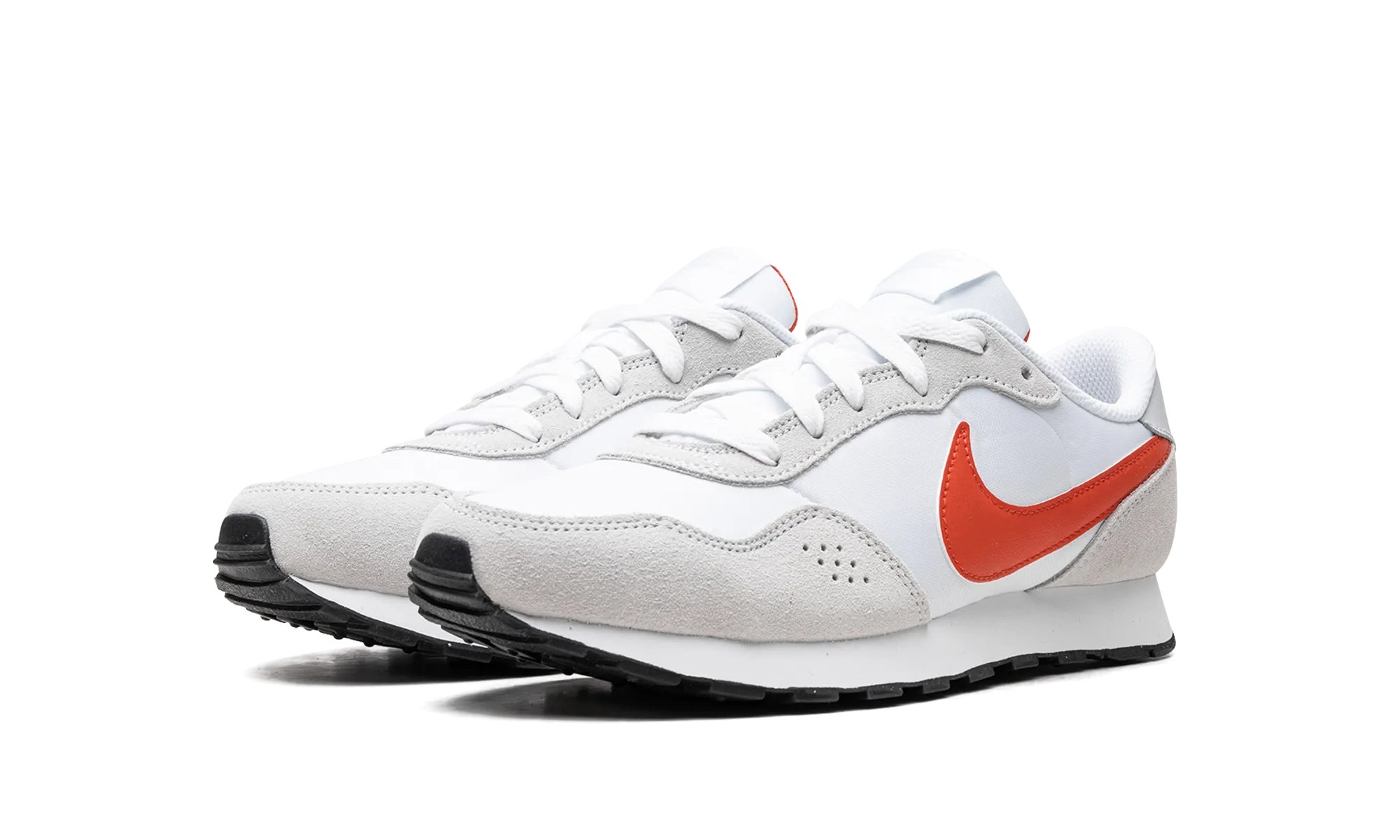 Textile Upper Orthopedic Footbed Support MD Valiant GS "PURE PLATINUM PICANTE RED"