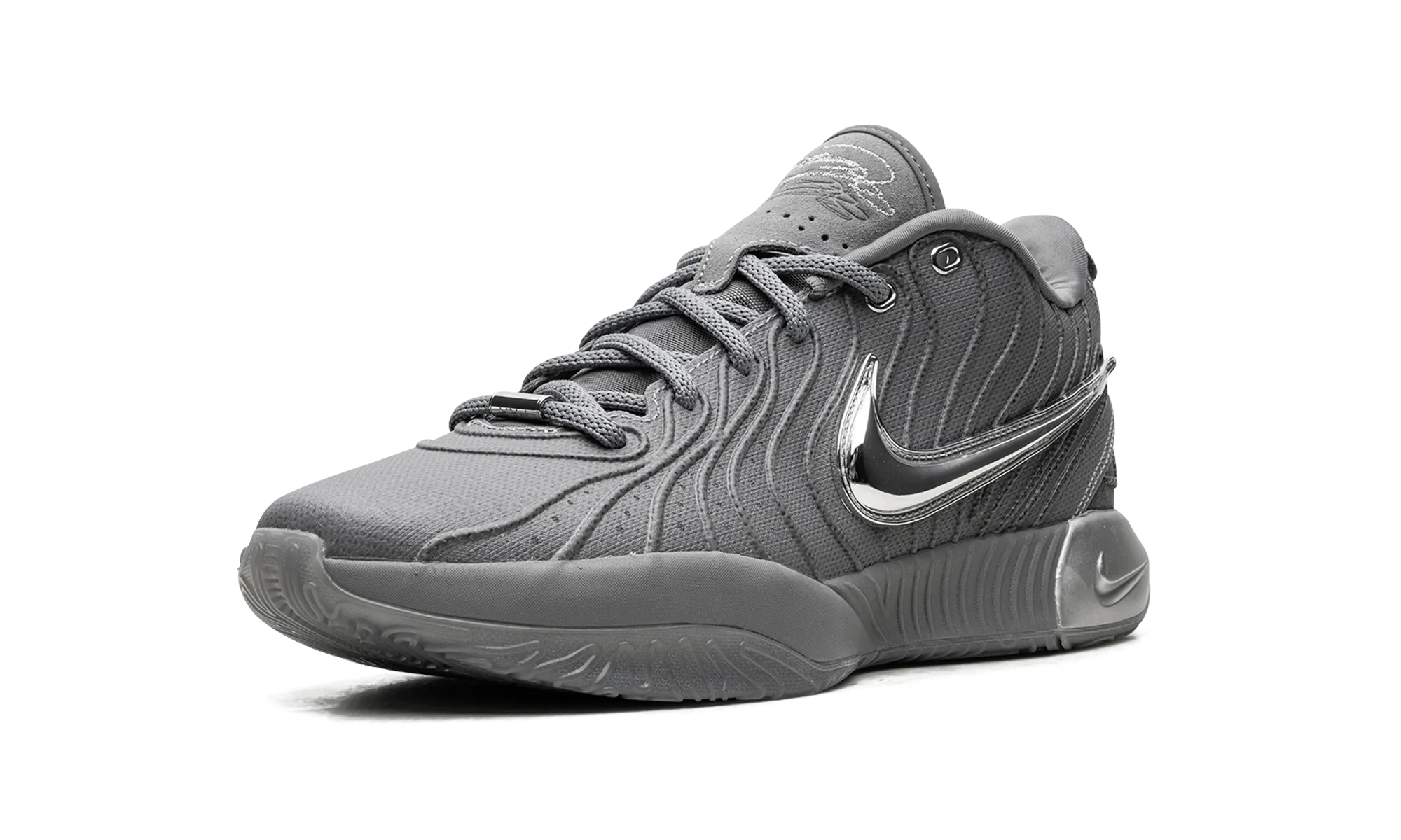 LeBron 21 "Cool Grey" Foot Control Dynamic Fit