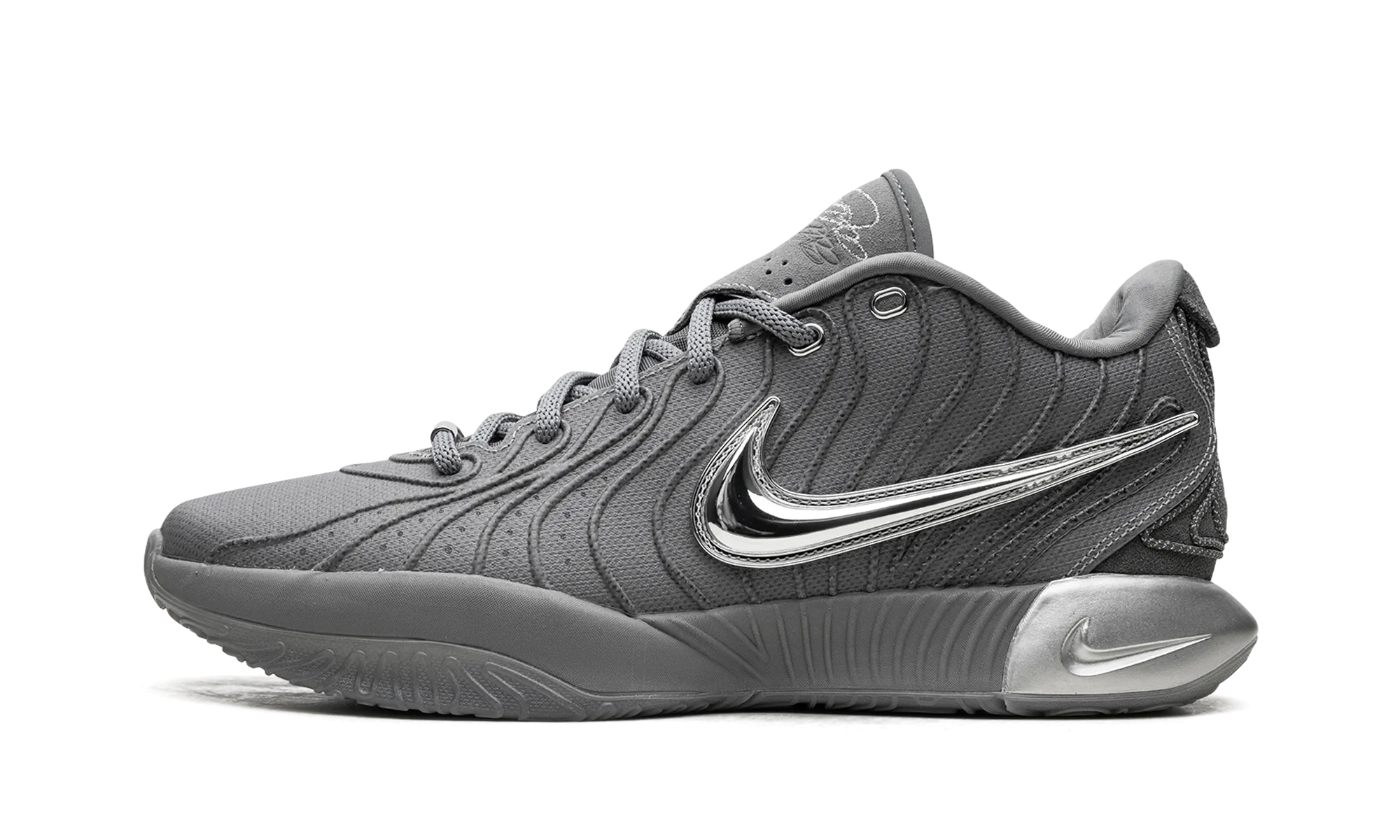 LeBron 21 "Cool Grey" Midfoot Lockdown Ultra Responsive Padding