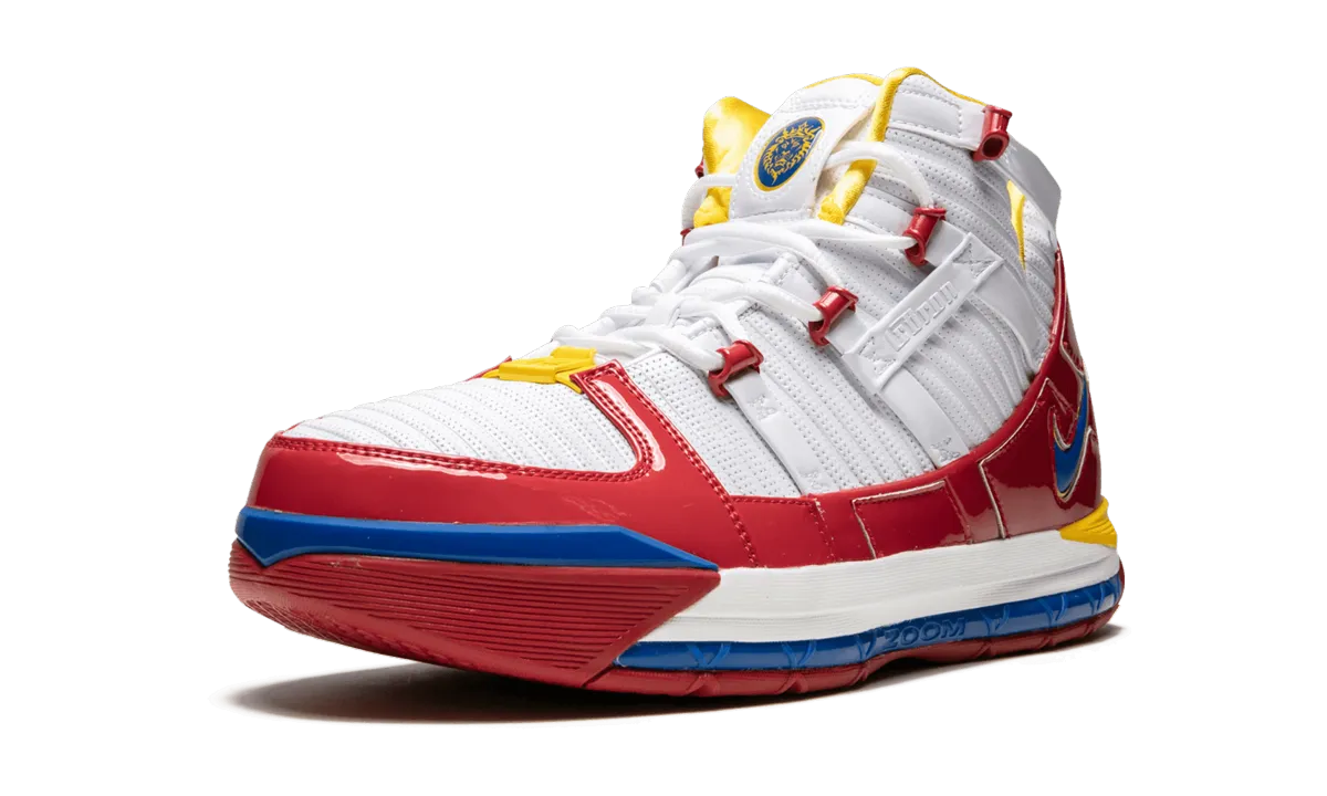 Zoom Lebron 3 QS "Superman" Stable Movement Pro Grip Shoes