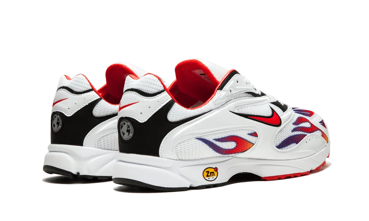 Street Spirit Knit Upper Zoom Streak Spectrum Plus "Supreme - White"